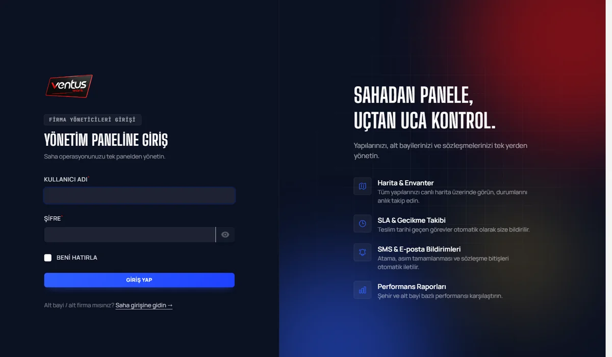 Saha Yönetim Yazılımı
